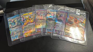 Pokemon prismatic stamped promo’s 6stuks beschikbaar voor biedingen