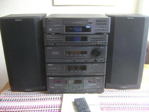 sony compact hifi stereo system- LBT-D307, Audio, Tv en Foto, Stereo-sets, Gebruikt, Cassettedeck, Cd-speler, Tuner of Radio, Speakers