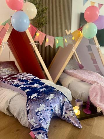 Slaapfeestje/kinderfeestje te huur beschikbaar voor biedingen