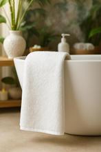 Partij handdoeken witte badhanddoeken 143x70cm, NHP International, Sales@nhp-international.com, Wit, Handdoek