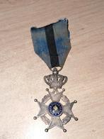 Medaille Ridder in de orde van Leopold II, Ophalen of Verzenden, Landmacht, Nederland, Lintje, Medaille of Wings