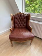 Chesterfield stoel, Huis en Inrichting, Ophalen, Gebruikt, Rood, Eén