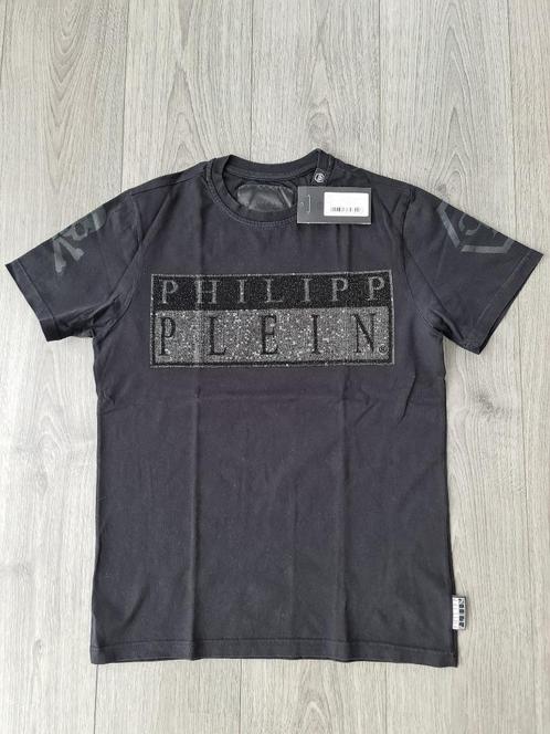 100% ORIGINEEL Philipp Plein "Blade" T-shirt maat L, Kleding | Heren, T-shirts, Zo goed als nieuw, Maat 52/54 (L), Zwart, Ophalen of Verzenden