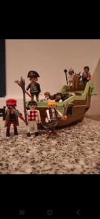 Playmobil schip met poppetjes, Gebruikt, Ophalen of Verzenden, Los playmobil