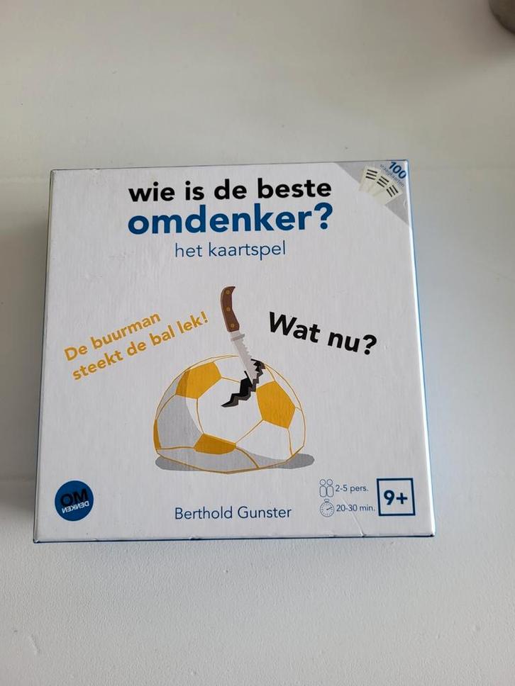 Berthold Gunster - Wie is de beste omdenker?, Boeken, Kinderboeken | Jeugd | onder 10 jaar, Zo goed als nieuw, Ophalen of Verzenden