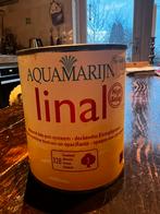Lijnolieverf aquamarijn, Ophalen of Verzenden, Overige kleuren