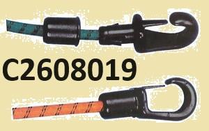 C2608019 Karabijnhaak - nylon - Ø 8 mm. € 1,15 per stuk., Watersport en Boten, Accessoires en Onderhoud, Nieuw, Lijn of Blok, Ophalen of Verzenden