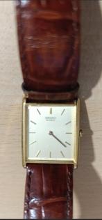 seiko verguld horloge V700 K30, Seiko, Polshorloge, Ophalen of Verzenden, Goud