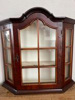 Vintage klassiek vitrinekastje of pronkkastje – hout & glas, Ophalen of Verzenden, 50 tot 100 cm, Minder dan 100 cm