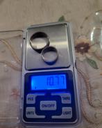 Zilveren Trouwringen Set, Ophalen, Gebruikt, 17 tot 18, Dame of Heer