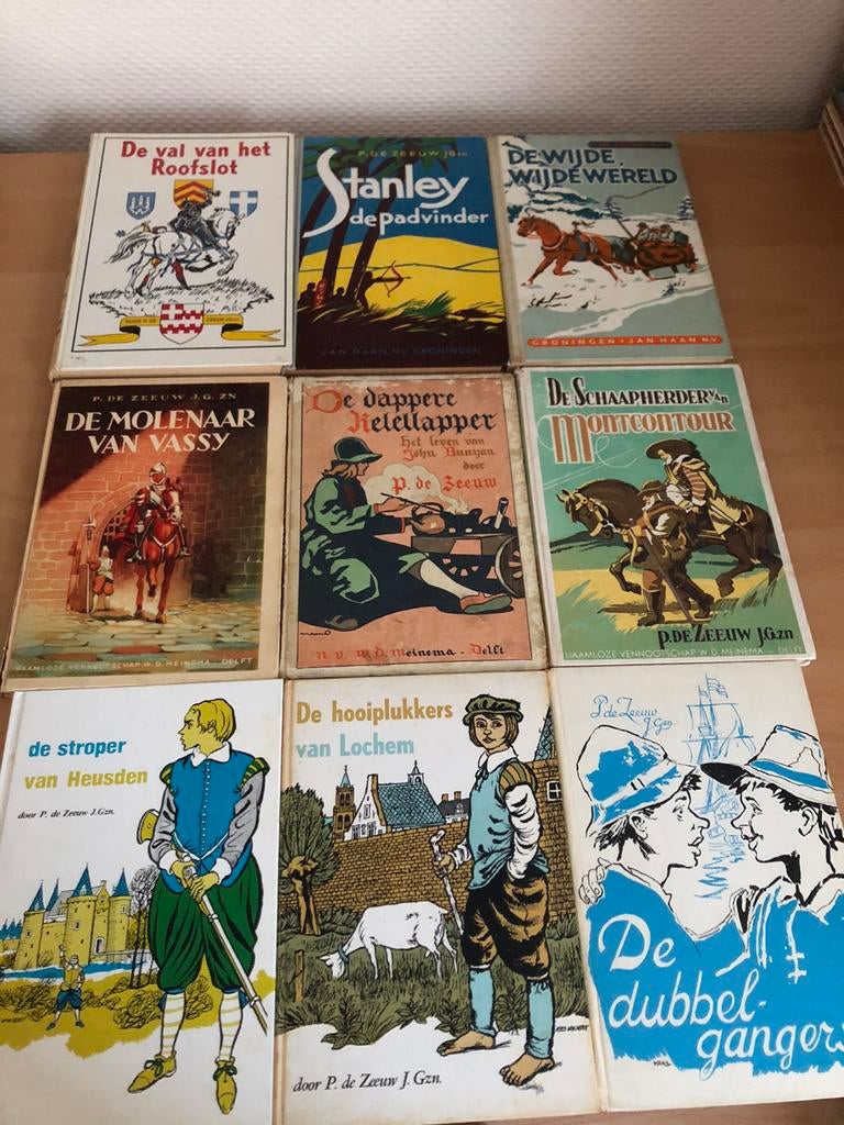 Partij kinderboeken door P. De Zeeuw JGzn, Ophalen of Verzenden