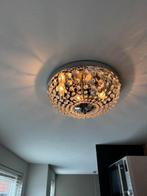 Plafondlamp Irene glazen pegels eric kuster style zilver, Huis en Inrichting, Lampen | Plafondlampen, Ophalen, Zo goed als nieuw