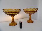 Art Deco Schalen op Voet Scailmont Belgium, Antiek en Kunst, Antiek | Glas en Kristal, Ophalen of Verzenden