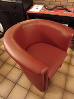 Comfortabele Fauteuil - wijnrood, Huis en Inrichting, Fauteuils, Ophalen, Zo goed als nieuw