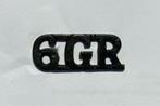 Schouder Embleem 6e QEO Britse Gurkha Rifles (groot model), Verzenden, Landmacht, Engeland, Embleem of Badge
