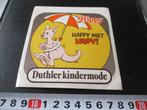 sticker happy met hippy duthler kindermode strip kangoeroe, Ophalen, Zo goed als nieuw, Bedrijf of Vereniging