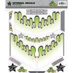 Jamara Decor WET PAINT DROPS green Venom rc auto, Hobby en Vrije tijd, Modelbouw | Radiografisch | Auto's, Elektro, Nieuw, Ophalen of Verzenden