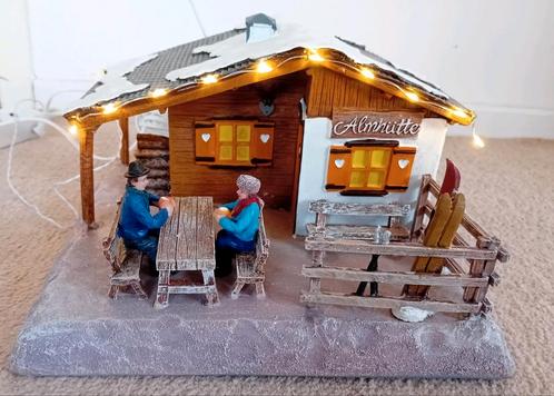 Intratuin Almhutte (alpenhut) voor Kerstdorp, Diversen, Kerst, Nieuw, Ophalen of Verzenden