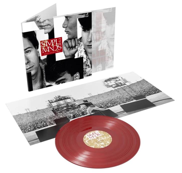 Vinyl LP Simple Minds Once Upon A Time RUBY RED NEW Corbijn, Cd's en Dvd's, Vinyl | Pop, Nieuw in verpakking, 2000 tot heden, 12 inch