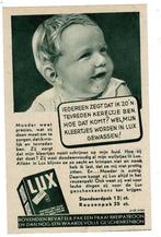 2x Ben tevreden want mijn kleertjes worden in LUX gewassen, Verzamelen, Merken en Reclamevoorwerpen, Verzenden, Zo goed als nieuw