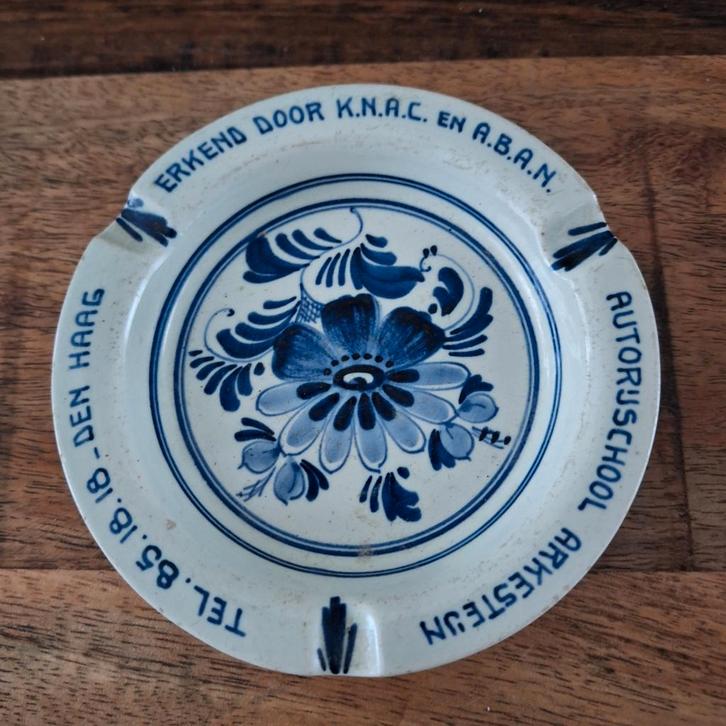 Vintage Aschenbak K.N.A.C. en A.B.A.N., Antiek en Kunst, Antiek | Schalen, Ophalen of Verzenden
