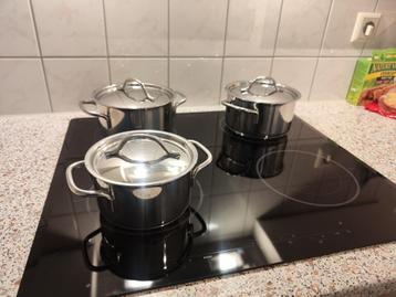 Set 3 kleine pannen van BK Profiline beschikbaar voor biedingen