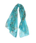 Ongedragen; Van Gogh Sjaal Amandelbloesem 100% zijden, Ophalen of Verzenden, Nieuw, Maat 36 (S), Sjaal