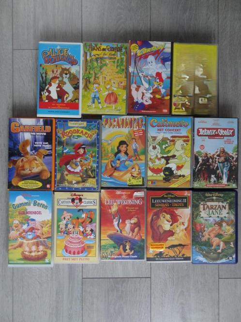Diverse Videobanden 14 Stuks >Snelle Verzending!<, Cd's en Dvd's, VHS | Kinderen en Jeugd, Gebruikt, Tekenfilms en Animatie, Tekenfilm