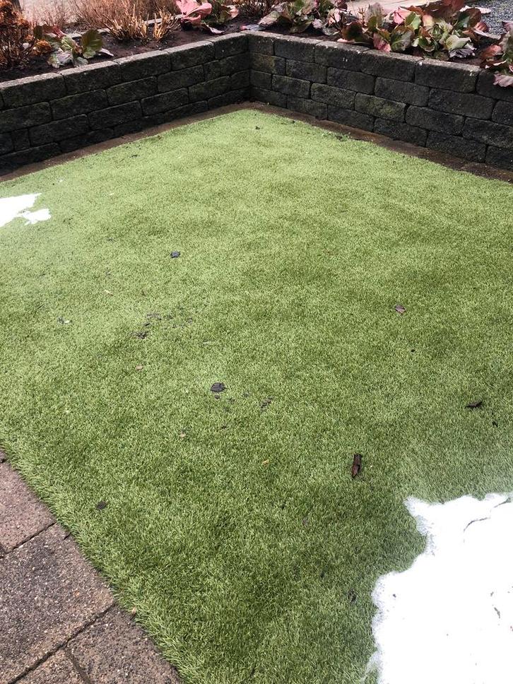Restant stukje kunstgras, Tuin en Terras, Gras en Kunstgras, Nieuw, Kunstgras, Minder dan 10 m², Ophalen