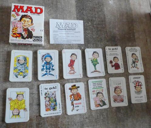 Mad Kaartspel vanaf 8 jaar., Hobby en Vrije tijd, Gezelschapsspellen | Kaartspellen, Zo goed als nieuw, Een of twee spelers, Drie of vier spelers