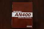 Suzuki AN400 K3 2003 scooter workshop manual AN 400, Motoren, Handleidingen en Instructieboekjes, Ophalen of Verzenden, Suzuki
