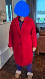 Rode winterjas maat 50, Kleding | Dames, Jassen | Winter, Ophalen of Verzenden, Zo goed als nieuw, Maat 46/48 (XL) of groter, Rood