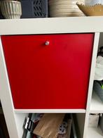 Rode inzet voor IKEA Kallax Kast, Ophalen, Zo goed als nieuw, Minder dan 25 cm, Minder dan 100 cm