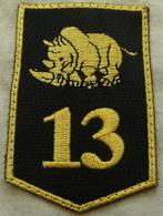 Embleem, Mouw, DT2000, 13 Gemechaniseerde Brigade, KL.(Nr.8), Ophalen of Verzenden, Landmacht, Nederland, Embleem of Badge