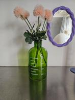 Groene Apothekersfles 1000ml, Gebruikt, Ophalen of Verzenden, Glas, Minder dan 50 cm