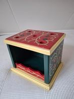 Handbeschilderd houten stoof, Antiek en Kunst, Curiosa en Brocante, Ophalen of Verzenden