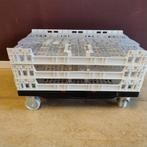 Euronorm kratten kar - Dolly - Transport kar voor kratten, Ophalen, 60 cm of meer, Krat, Minder dan 35 cm