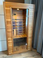 Compacte 1/2 persoons infrarood sauna 100 x 90 x 185 cm, Sport en Fitness, Ophalen, Gebruikt, Infrarood, Complete sauna