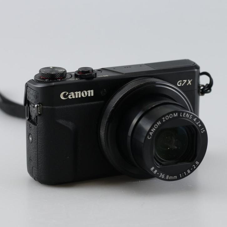 Canon PowerShot G7X Mark 2 Zwart, Audio, Tv en Foto, Fotocamera's Digitaal, Zo goed als nieuw