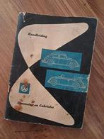 Volkswagen Kever instructieboekje 1958, Ophalen of Verzenden
