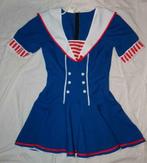 Leuke rood/wit/blauw MATROOS/NAVY/MARINE jurk, Kleding | Dames, Carnavalskleding en Feestkleding, Ophalen, Carnaval, Maat 42/44 (L)