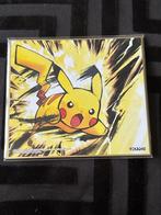 Pokémon Center Japan Shikishi Art Board Pikachu, Ophalen of Verzenden, Nieuw, Overige typen