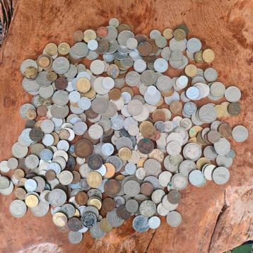 Grote verzameling munten, groot lot munten  beschikbaar voor biedingen