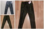 Partij nieuwe leather look / faux leather legging, Nieuw, Ophalen of Verzenden, Legging, Zwart