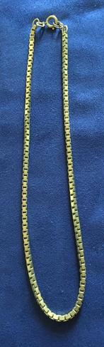 Vintage ketting, verguld, FBM, vintage, Sieraden, Tassen en Uiterlijk, Kettingen, Ophalen of Verzenden, Zo goed als nieuw, Goud