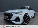 Audi e-tron 50 Quattro 2X S-Line I HUD I Pano I B&O I Leder, Auto's, Zwart, 71 kWh, Met garantie (alle), Wit