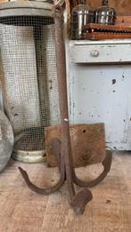 Oud anker antiek roest scheepsanker, Ophalen of Verzenden, Zo goed als nieuw