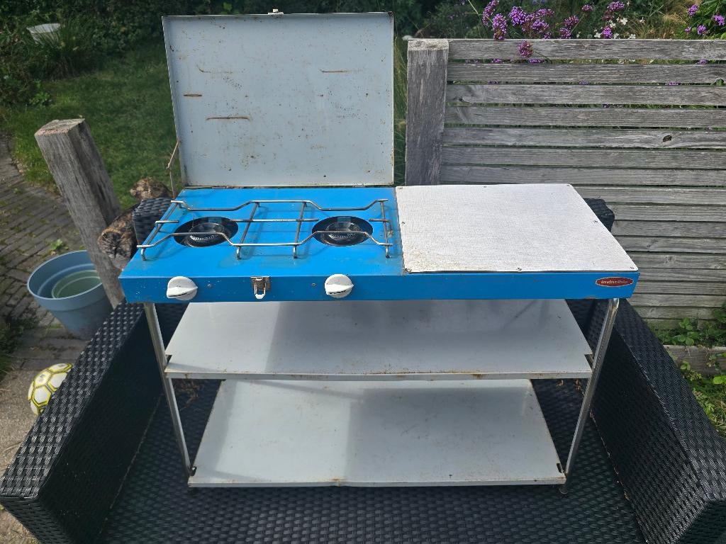 Camping keuken, Ophalen, Gebruikt