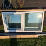 2x Kunststof Kozijn - Vast Glas & Kiepstand, Ophalen of Verzenden