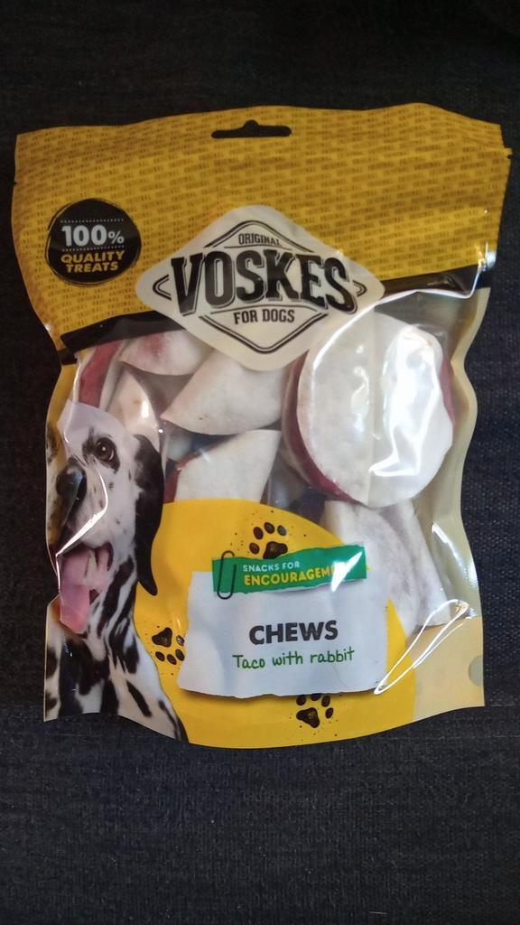 Voskes Hondensnacks – Taco with Rabbit, Dieren en Toebehoren, Dierenvoeding, Hond, Ophalen